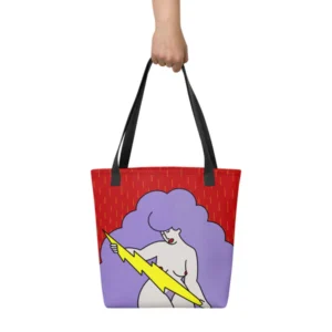 PODEROSA #3 Tote Estampada